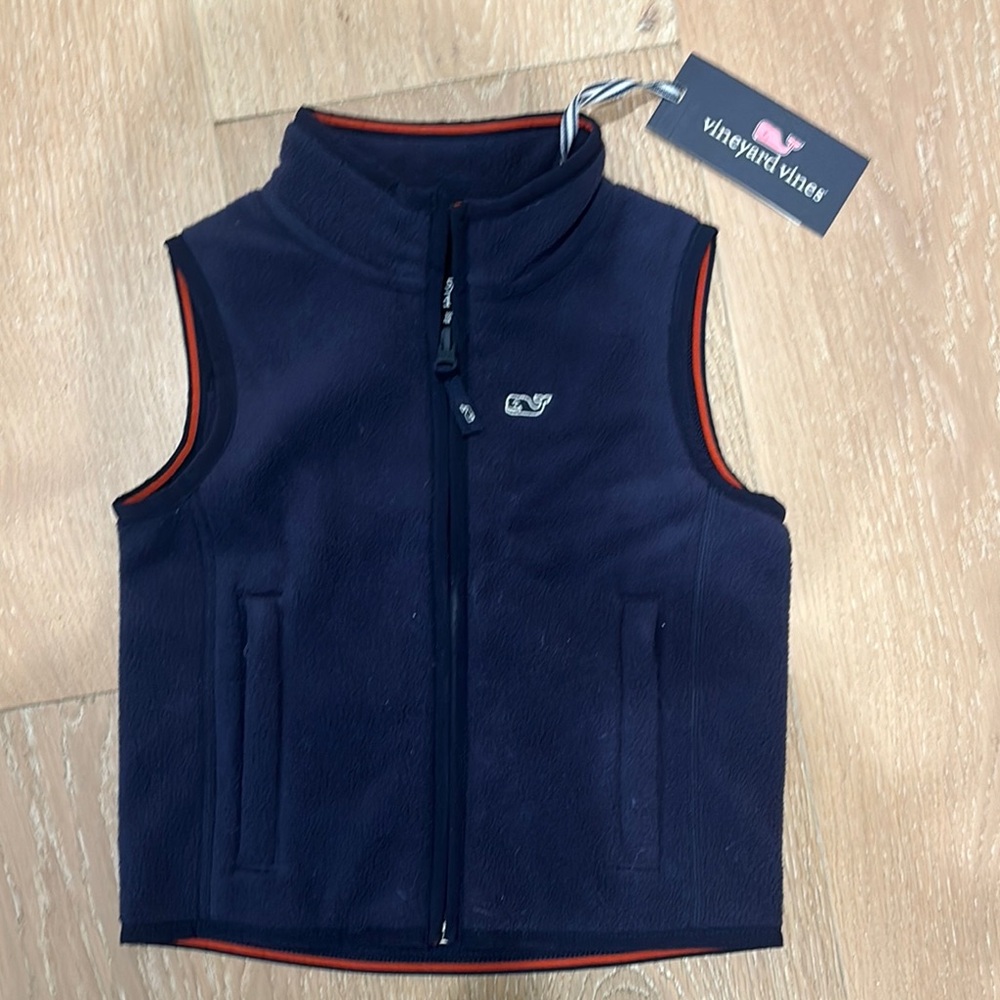 Vineyard Vines Kids Navy Vest